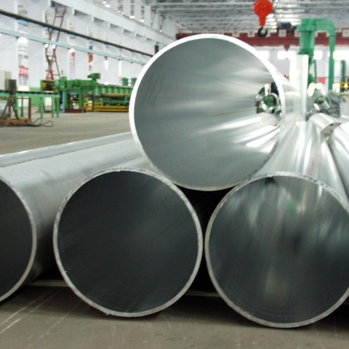 Large aluminum tube pipe